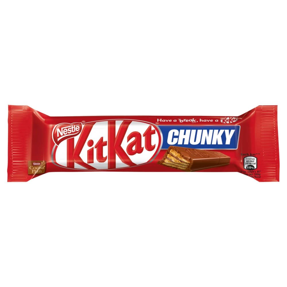 Nestle Kit Kat Chunky Choc Bar 40gm